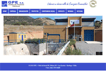 Tablet Screenshot of gpe.cl